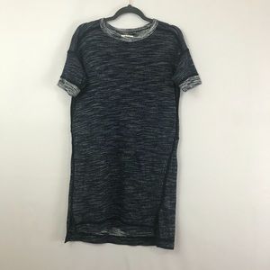 Madewell Textured Sweatshirt Dress